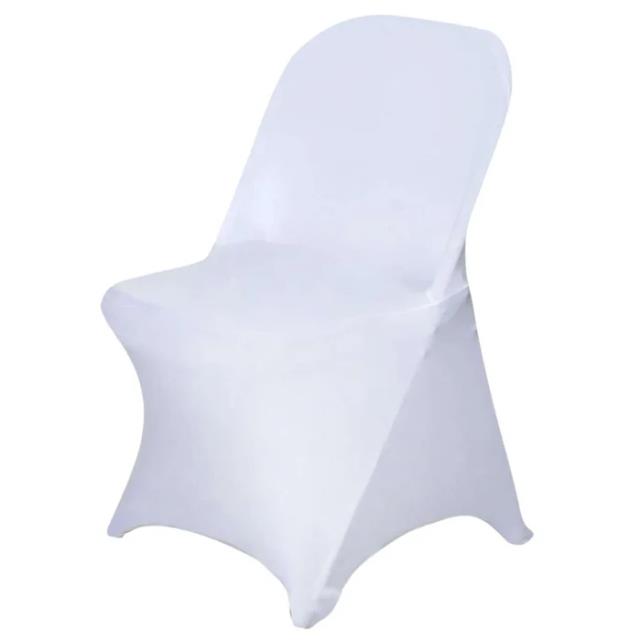 Rental store for CHAIR COVER WHITE SPANDEX in Lafayette LA