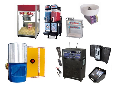 Party Rentals in Lafayette LA, Sunset, Henderson, New Iberia, Abbeville, Crowley LA